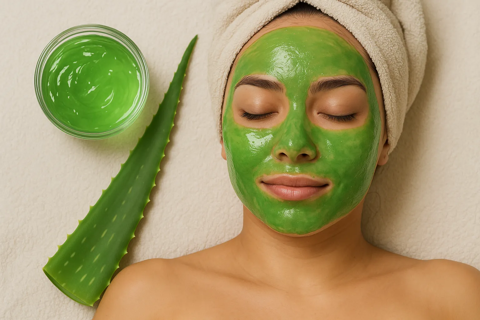 Aloe Vera Gel Face Masks: The Ultimate Cooling and Soothing Skincare Secret