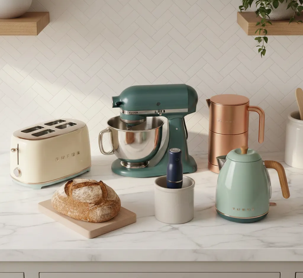 Beyond Stainless Steel: Small Appliance Color Options for a Truly Stylish Kitchen