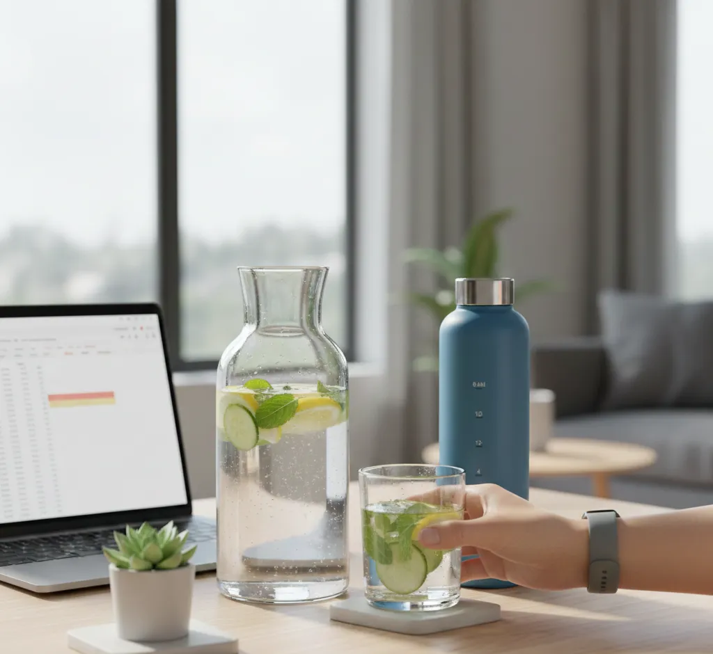 Daily Water Goals for Remote Workers: How to Stay Hydrated and Productive at Home