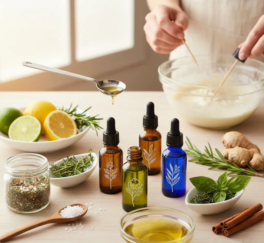 Flavoring Food with Essential Oils: Safe, Tasty and Aromatic Cooking at Home