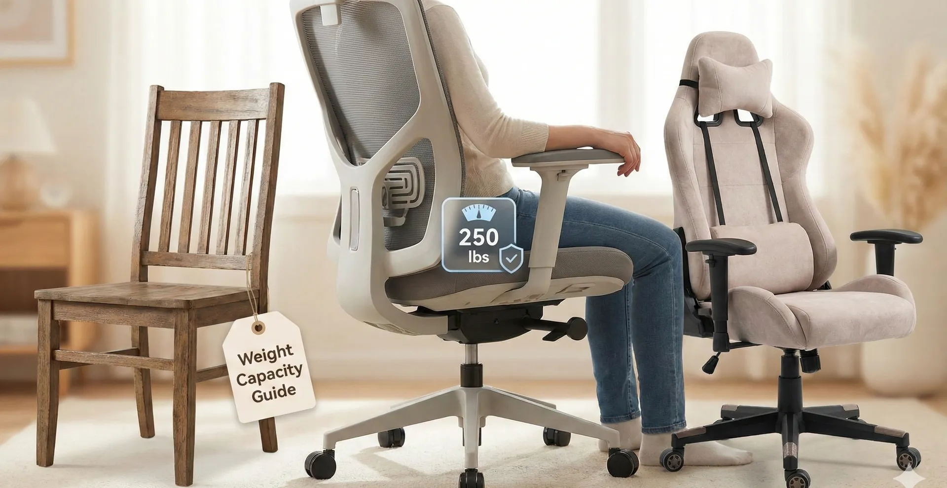 Guide to Chair Weight Capacity Selection: Safety, Comfort, and Durability