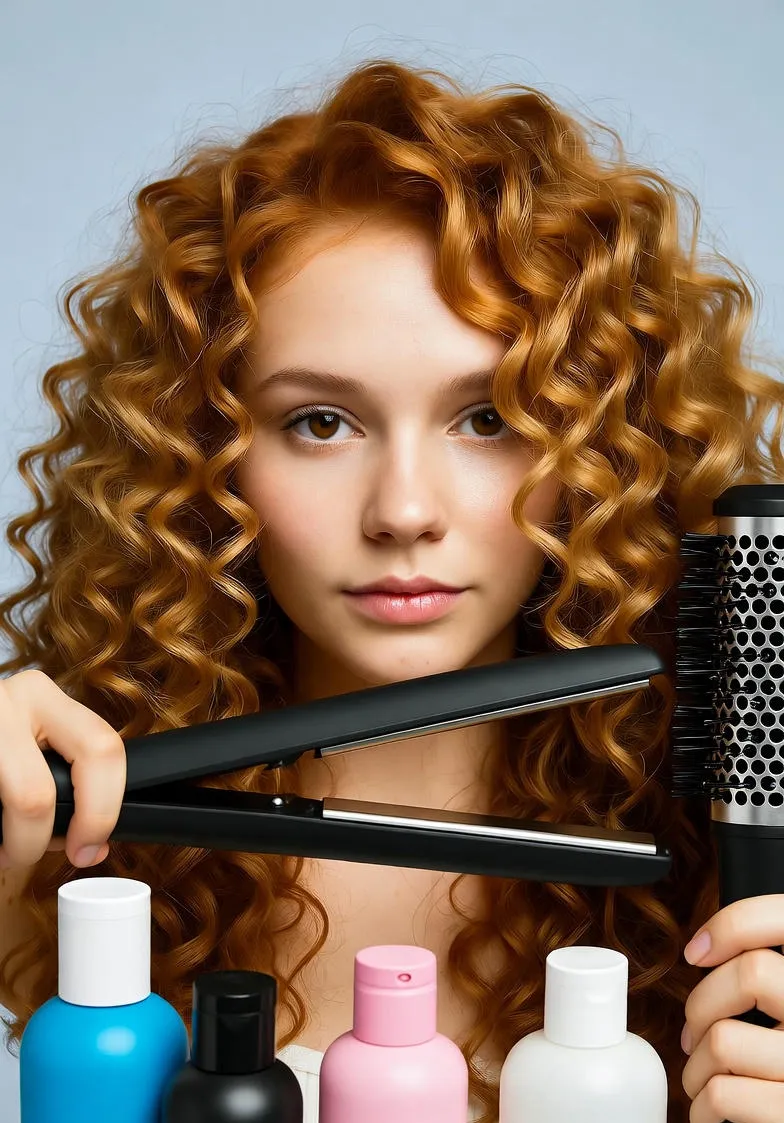 Heat Styling Curly Hair Without the Damage: Expert Tips and Techniques