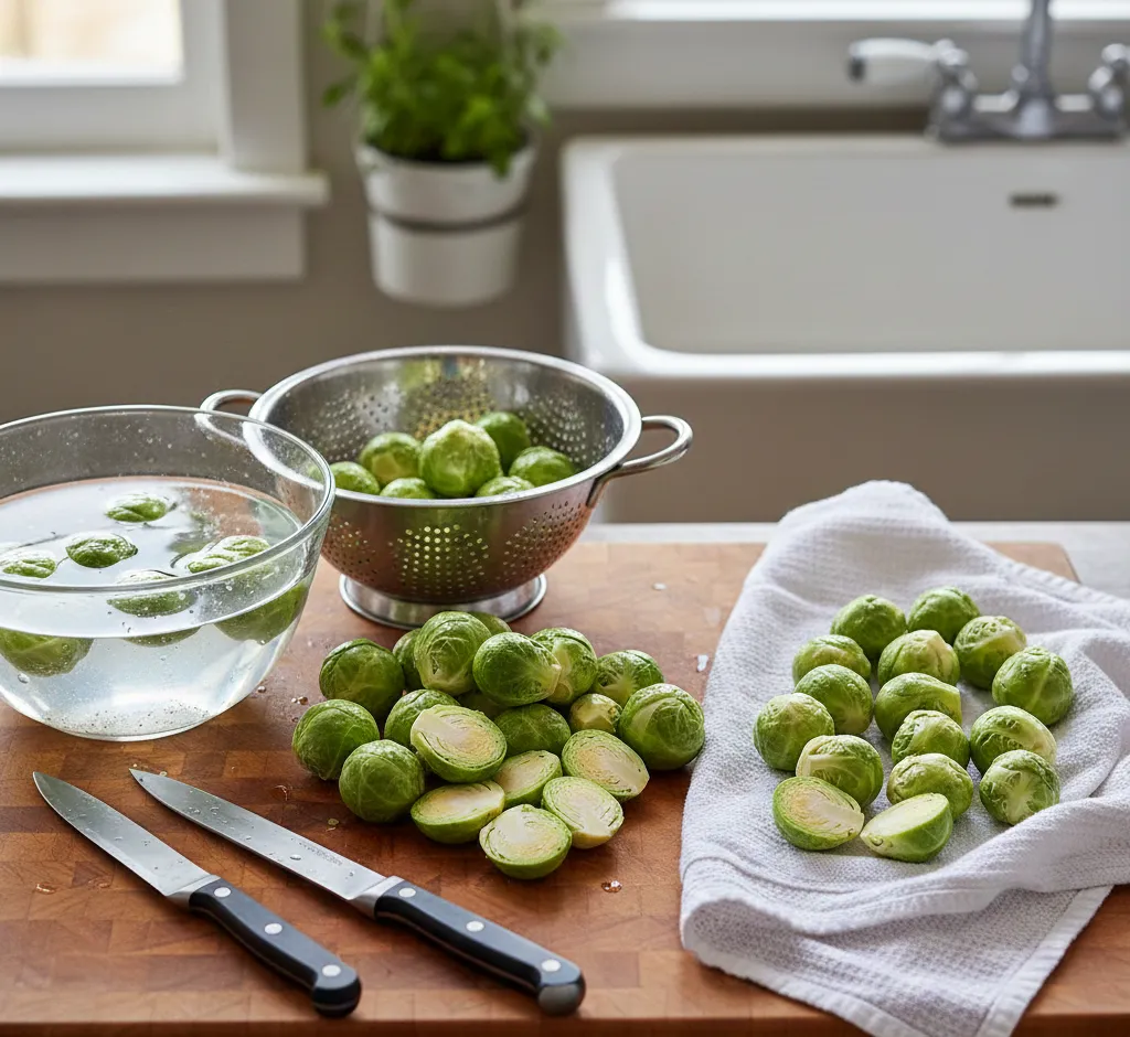 How to Clean Brussels Sprouts Properly: A Step‑by‑Step Guide