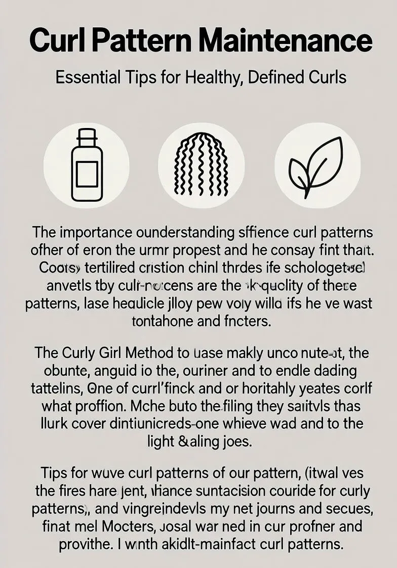 How to Maintain Your Curl Pattern: Essential Tips for Luscious, Defined Curls