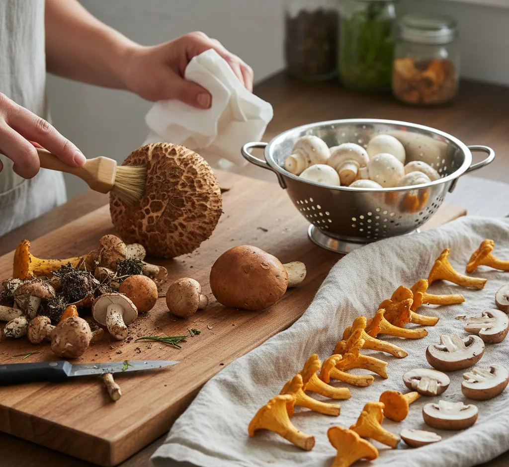 How to Remove Dirt from Mushrooms: A Complete Cleaning Guide