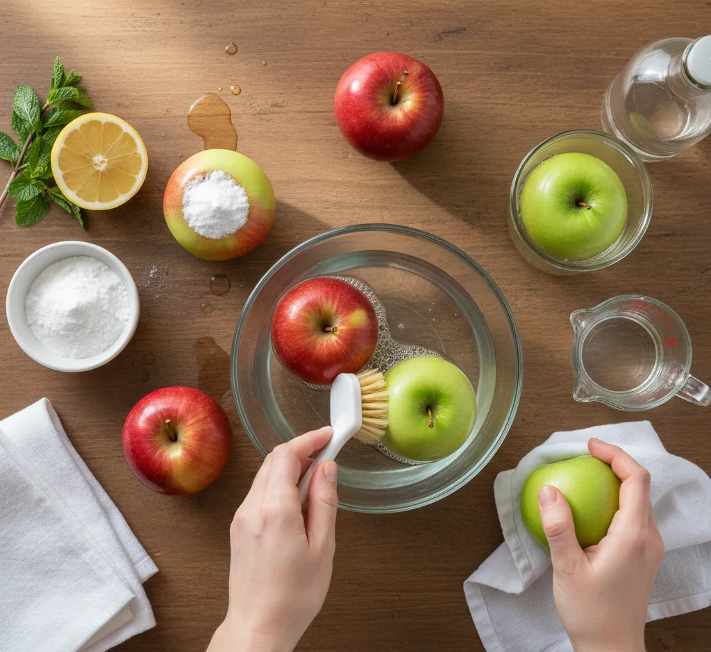 How to Remove Wax from Apples: Safe, Simple Methods for Cleaner Fruit