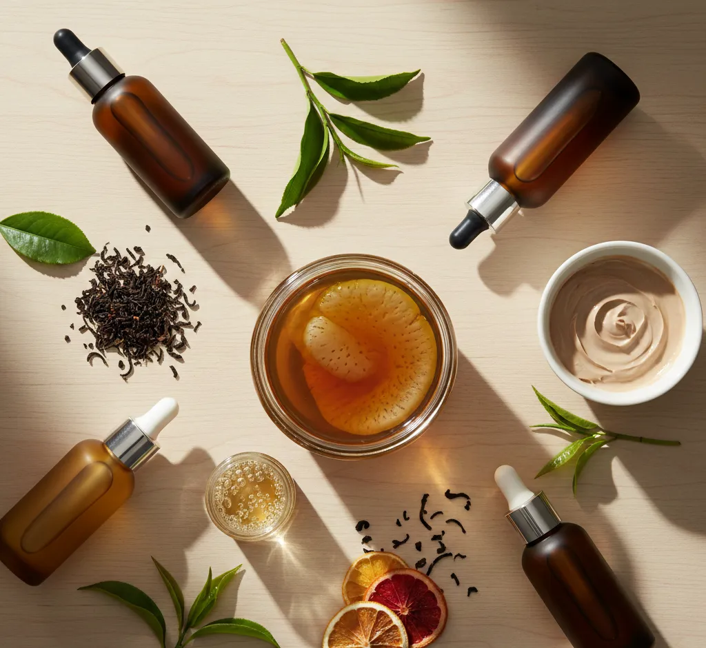 Kombucha in Cosmetics: How Fermentation Supercharges Skin Care
