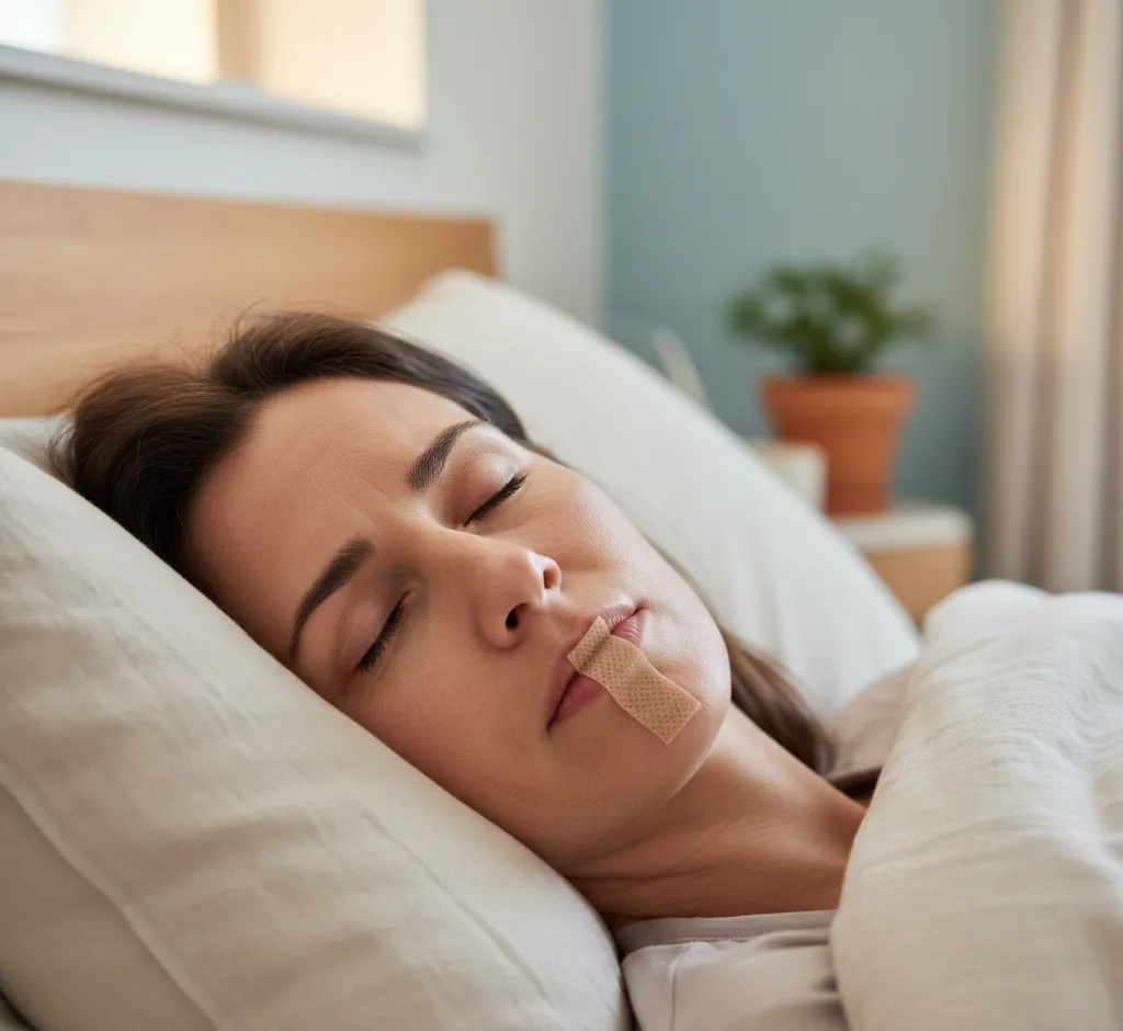 Mouth Tape for Better Night Breathing: Benefits, Risks, and How to Use It Safely