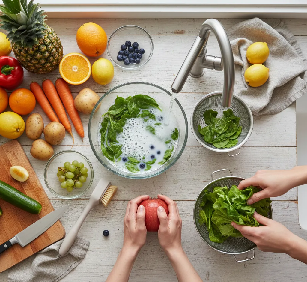 Safe Methods to Remove Pesticides from Produce: A Complete Home Guide