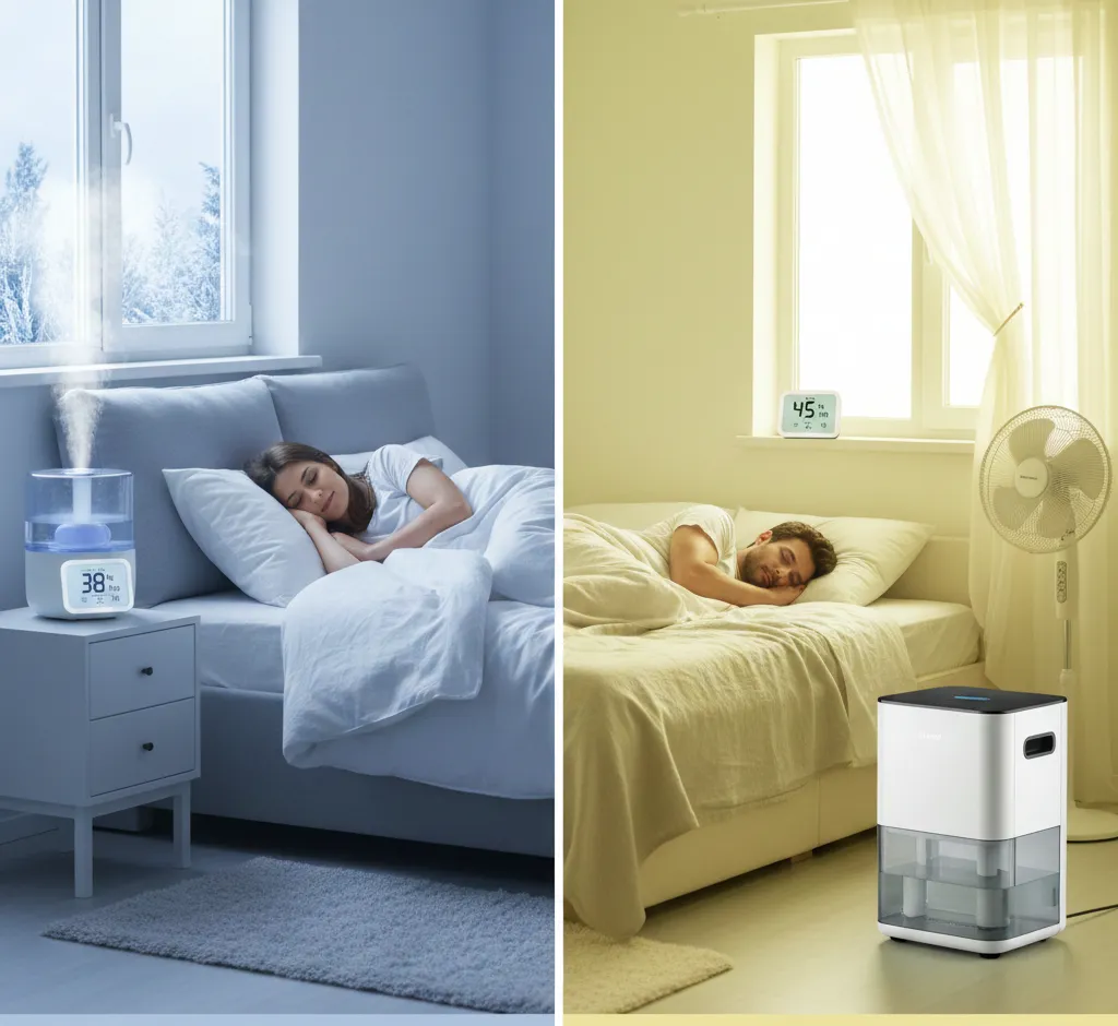 Seasonal Humidity Adjustments for Optimal Sleep: A Complete Guide
