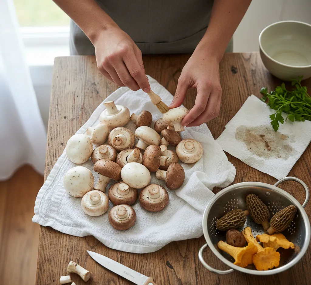 Simple Guide to Cleaning Mushrooms Safely: Step-by-Step Tips for Freshness and Flavor