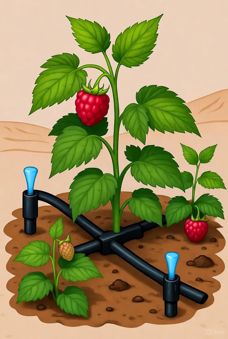 Smart Irrigation Techniques for Raspberries in Drought Conditions: Ensuring Thriving Crops