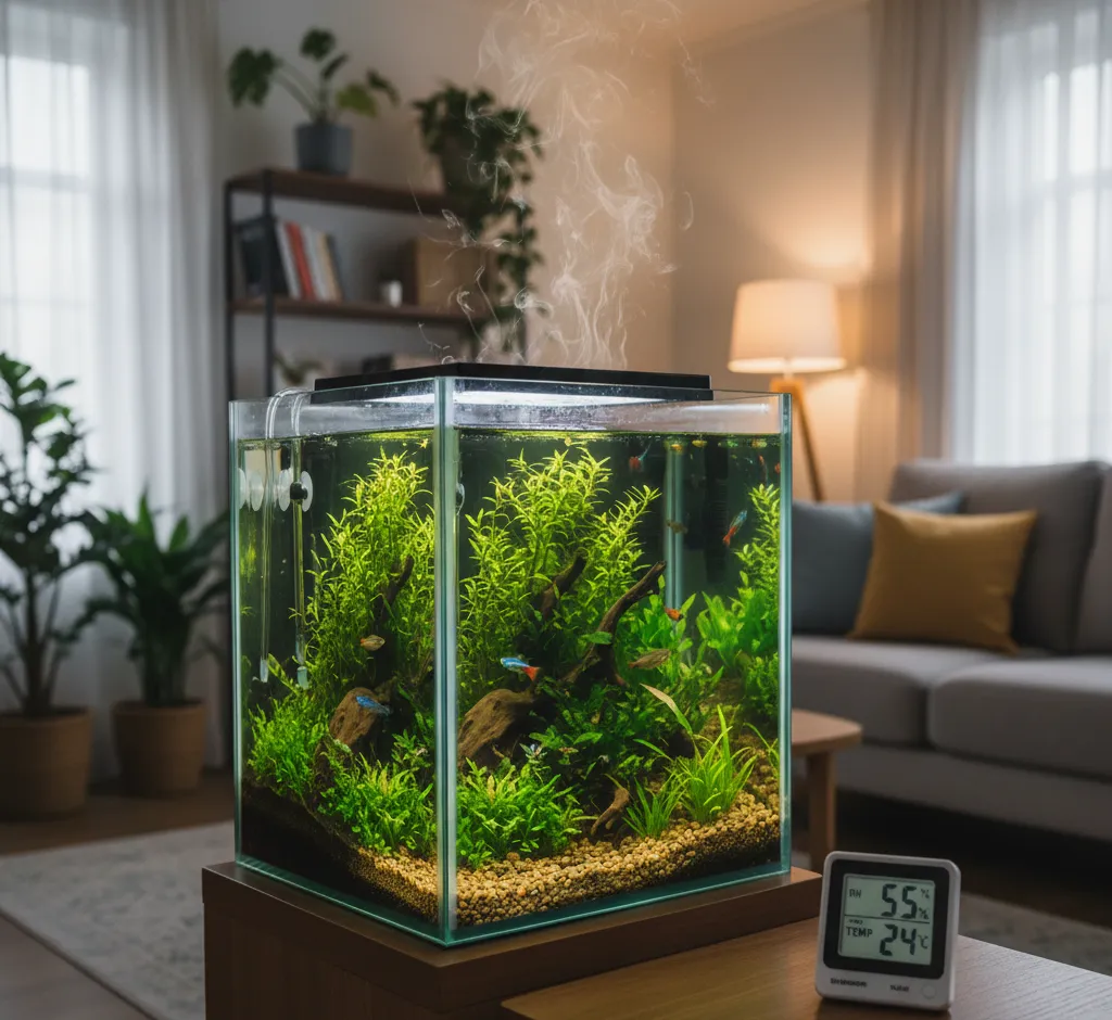 The Aquatic Oasis: Naturally Humidifying Your Home with an Aquarium