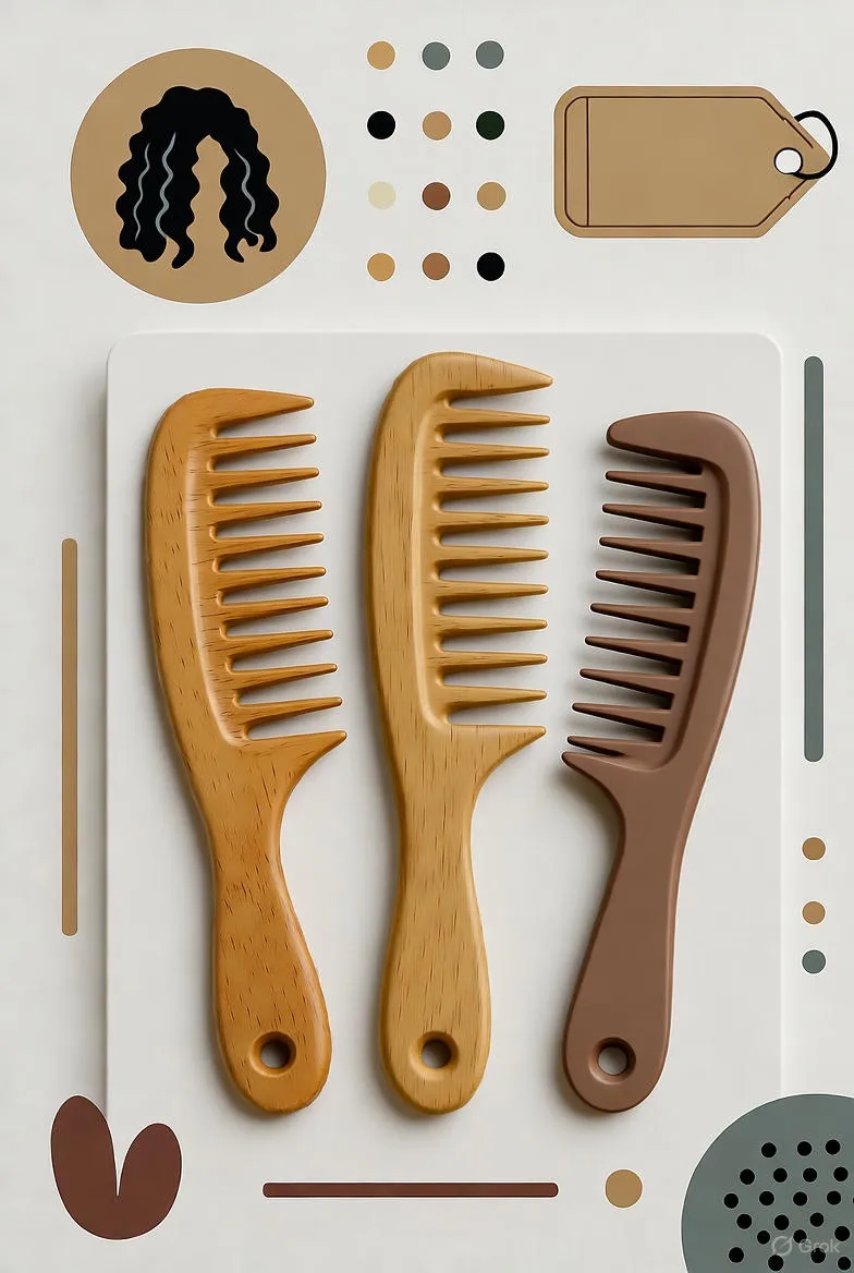 The Best Combs for Curly Hair in 2025: Gentle Detangling Without the Frizz
