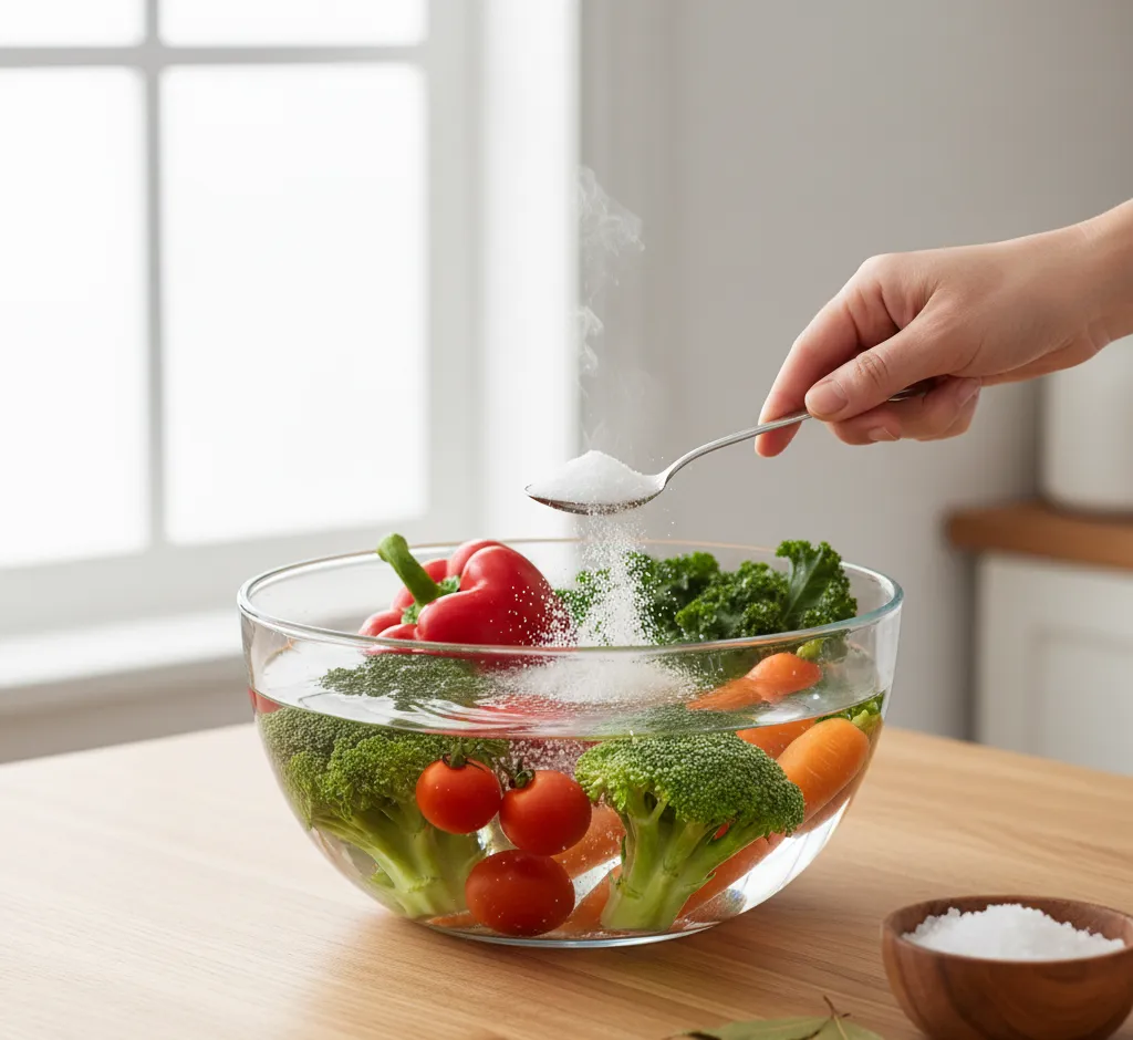 The Essential Guide to a Simple Salt Water Soak for Cleaner, Crisper Vegetables