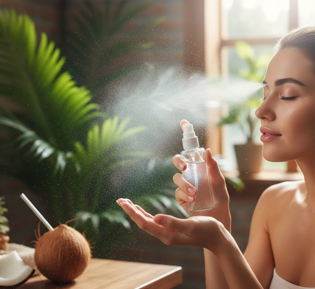 The Tropical Secret: Coconut Water Hydrosol as Your Ultimate Toner Alternative