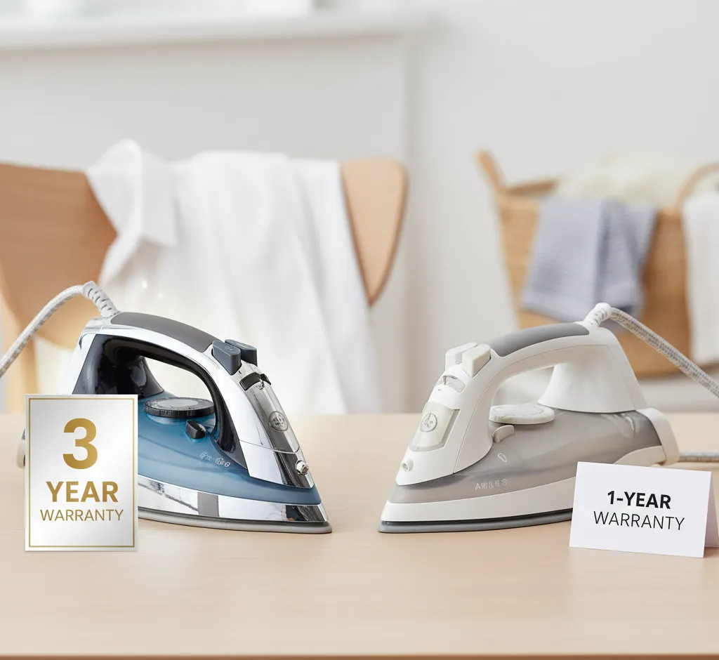 The True Measure of Durability: How Steam Iron Warranty Length Reflects Product Quality