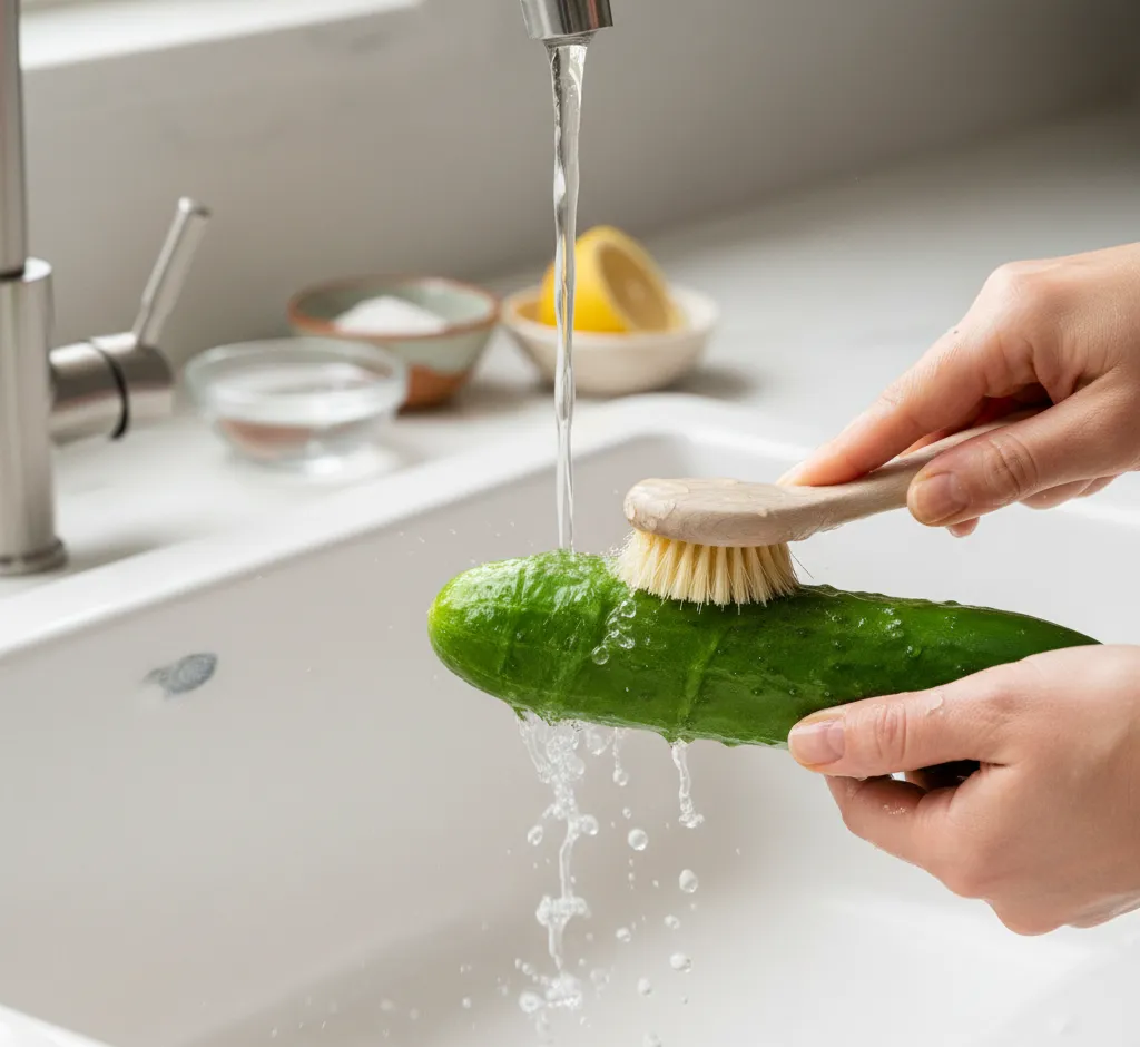 The Ultimate Guide to Effectively Scrubbing Waxy Cucumbers: Removing the Film for a Better Bite