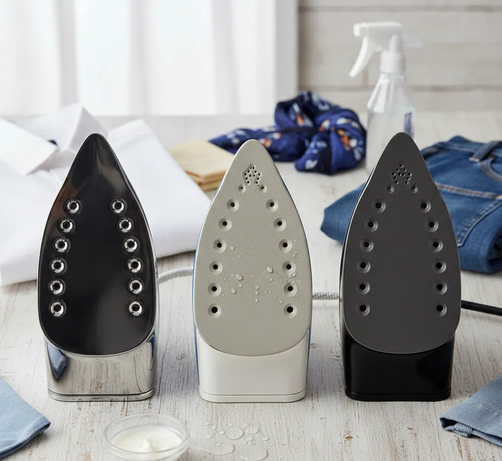 The Ultimate Guide to Steam Iron Soleplate Materials: Stainless Steel, Ceramic, and Beyond