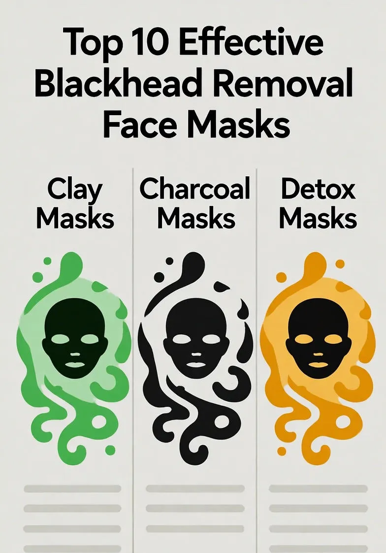 Top 10 Effective Blackhead Removal Face Masks That Actually Work in 2025