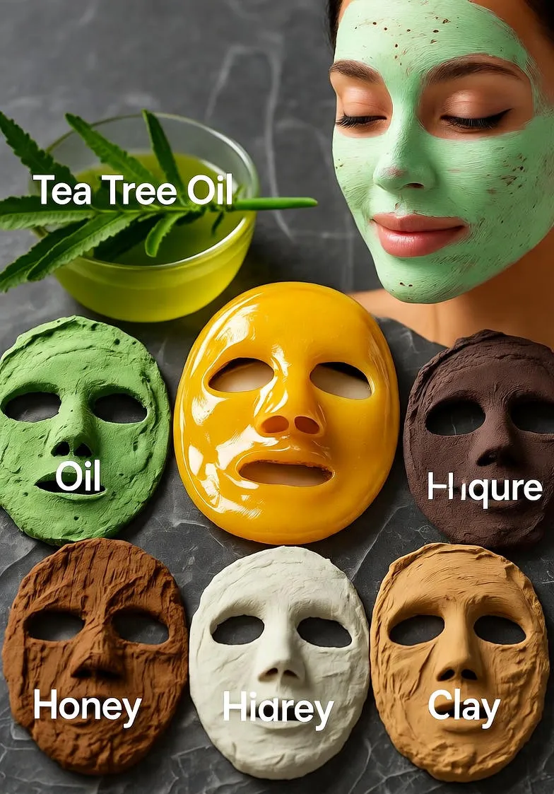 Unlock Clearer Skin: DIY Oil-Balancing Face Masks with Tea Tree Oil