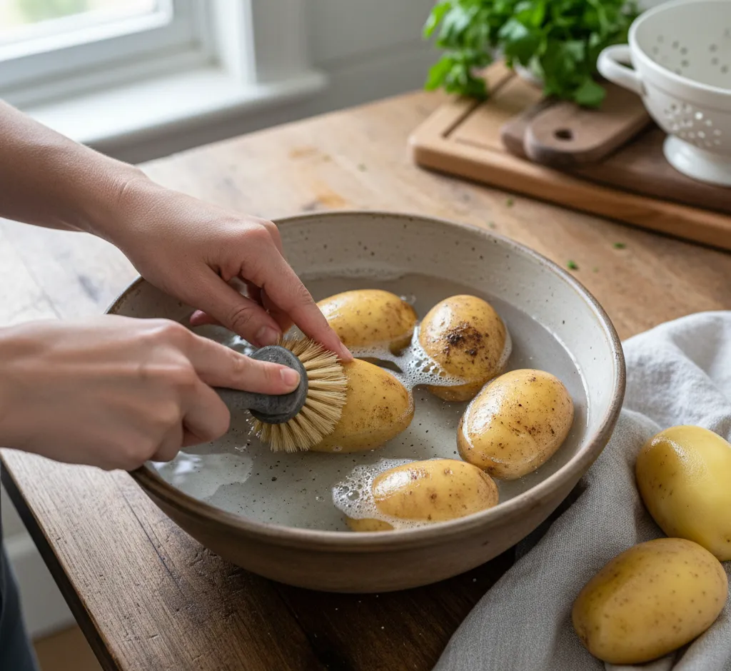Why and How to Wash Potatoes *Before* Peeling: The Essential Guide to Food Safety