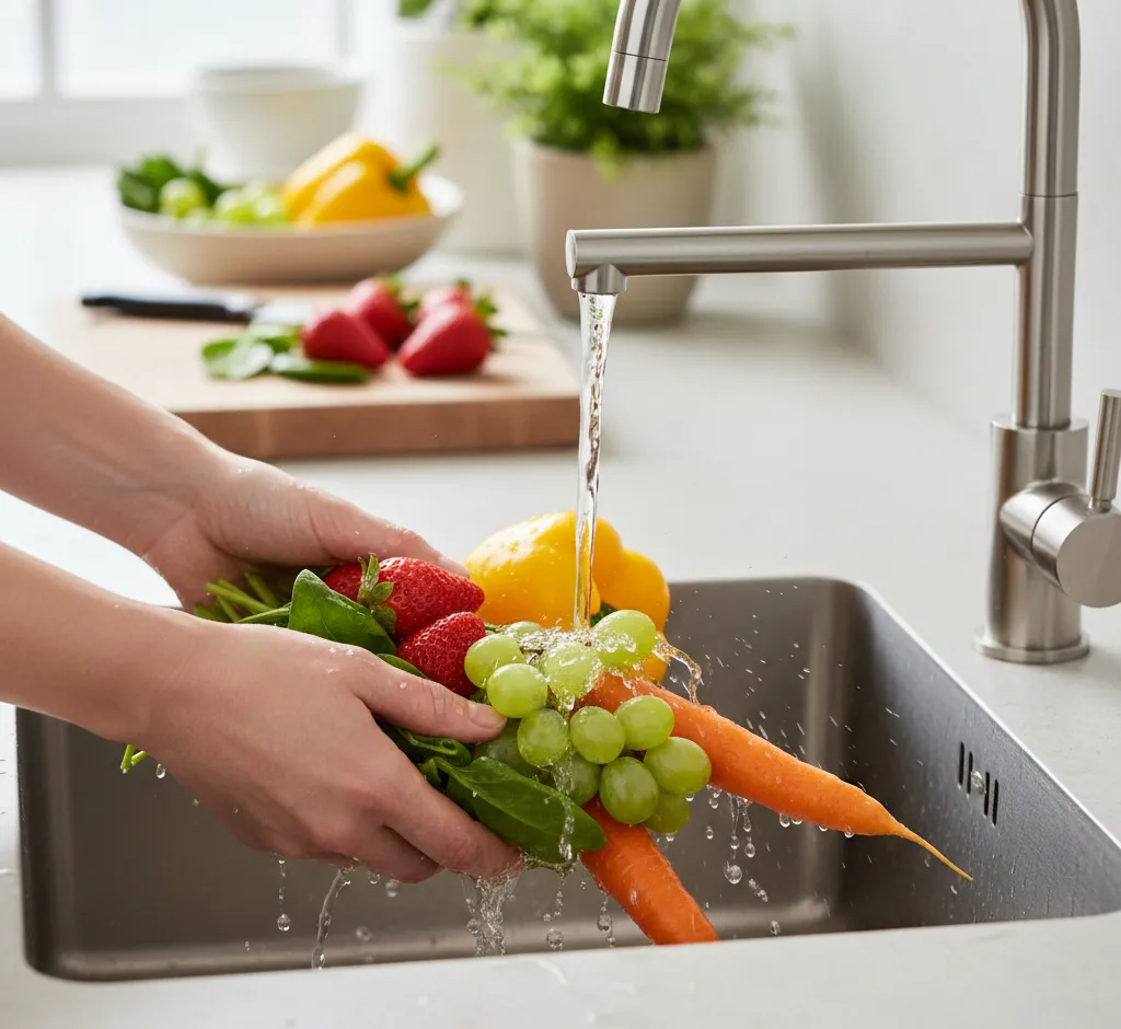 Why Cold Water Is Best for Washing Fresh Produce