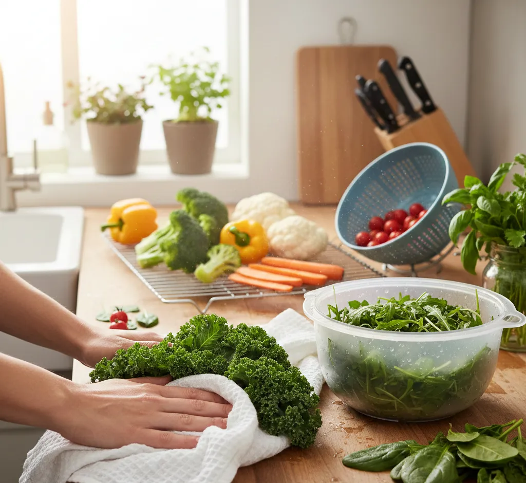 Why You Should Always Dry Vegetables After Washing